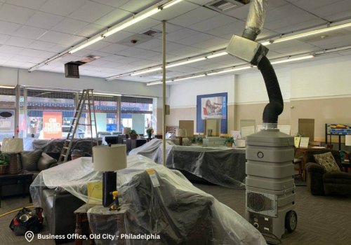 Commercial Air Duct Cleaning for Business Office in Old City, Philadelphia