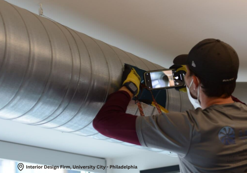 Commercial Air Duct Cleaning for Interior Design Firm in University City, Philadelphia