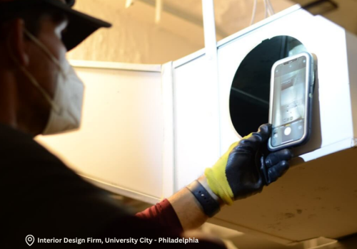 Commercial Air Duct Cleaning for Interior Design Firm in University City, Philadelphia